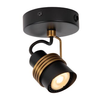 Lucide TUNDRAN Ceiling Light black, 1-light source