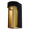 Lucide KIRAN Outdoor Wall Light LED black, 1-light source