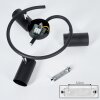 Javel Ceiling Light black, 3-light sources