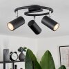 Javel Ceiling Light black, 3-light sources