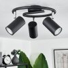 Javel Ceiling Light black, 3-light sources