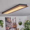 Salmi Ceiling Light LED Wood like finish, 1-light source