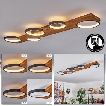 Musac Ceiling Light LED Ecru, 1-light source