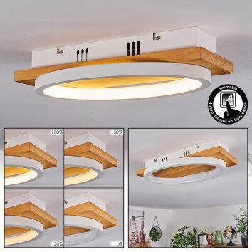 Pompu Ceiling Light LED Ecru, 1-light source