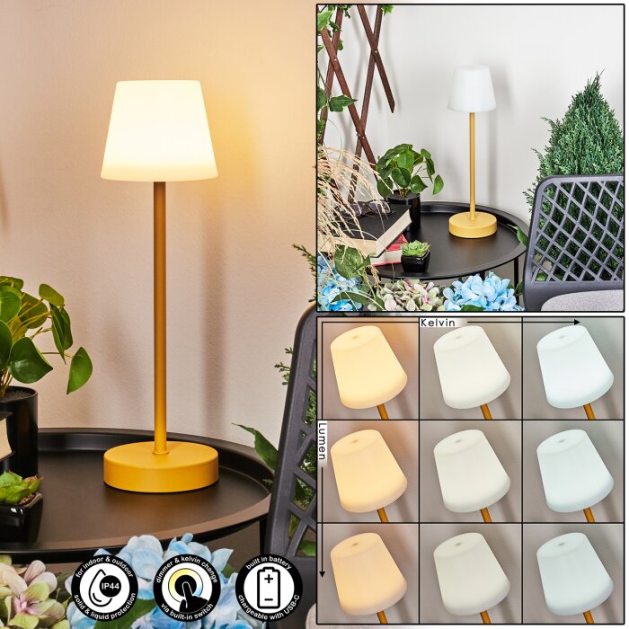 Maza Table lamp LED yellow, 1-light source