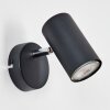 Javel Wall Light black, 1-light source