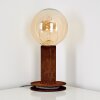 KIMSTAD Table Lamp rust-coloured, 1-light source