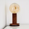 KIMSTAD Table Lamp rust-coloured, 1-light source