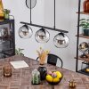 Koyoto Pendant Light glass 15 cm Smoke-coloured, 3-light sources