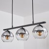 Koyoto Pendant Light glass 15 cm Smoke-coloured, 3-light sources