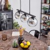 Koyoto Pendant Light glass 15 cm Smoke-coloured, 3-light sources