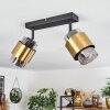 Traak Ceiling Light black, 2-light sources