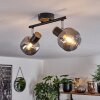 Lexington Ceiling Light black, 2-light sources