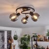 Lexington Ceiling Light black, 3-light sources