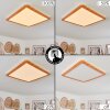 Siguna Ceiling Light LED Wood like finish, 1-light source