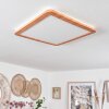 Siguna Ceiling Light LED Wood like finish, 1-light source