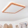 Siguna Ceiling Light LED Wood like finish, 1-light source