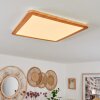 Siguna Ceiling Light LED Wood like finish, 1-light source