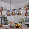 Koyoto Pendant Light glass 20 cm Smoke-coloured, 3-light sources