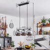 Koyoto Pendant Light glass 20 cm Smoke-coloured, 3-light sources