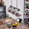 Koyoto Pendant Light glass 20 cm Smoke-coloured, 3-light sources