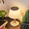 Alcudia Solar Table lamp LED matt nickel, 10-light sources