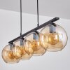 Koyoto Pendant Light glass 20 cm Amber, 4-light sources