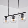 Koyoto Pendant Light glass 15 cm clear, 3-light sources