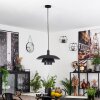 Sundet Pendant Light black, 1-light source
