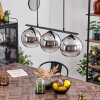 Koyoto Pendant Light glass 20 cm Smoke-coloured, 3-light sources