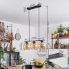 Koyoto Pendant Light glass 20 cm Amber, 3-light sources