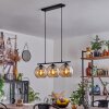 Koyoto Pendant Light glass 20 cm Amber, 3-light sources