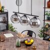 Koyoto Pendant Light glass 20 cm Smoke-coloured, 3-light sources