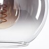 Koyoto Pendant Light glass 20 cm Smoke-coloured, 3-light sources