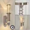Natalia Outdoor Wall Light stainless steel, 2-light sources