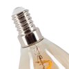E14 LED 4 Watt 2200 Kelvin 220 Lumen amber, 1-light source