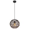 Globo SENNI Pendant Light black, 1-light source