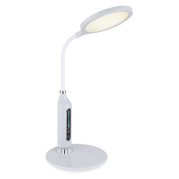 Globo FRUGGY Table lamp LED chrome, grey, 1-light source