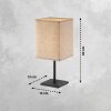 FHL easy Lela Table lamp black, 1-light source
