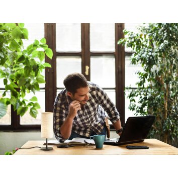 FHL easy Kira Table lamp black, 1-light source