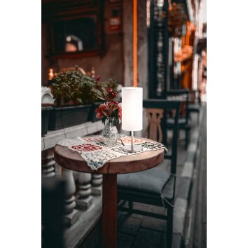 FHL easy Kira Table lamp matt nickel, 1-light source