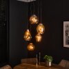 Balanka pendant luminaire anthracite, 5-light sources