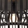 Brilliant Woodrow Ceiling Light black, 1-light source