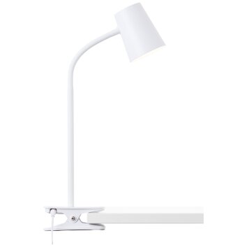 Brilliant Adda clamp-on light LED white, 1-light source
