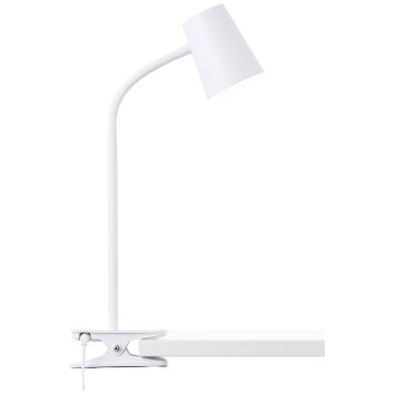 Brilliant Adda clamp-on light LED white, 1-light source