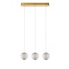 Lucide CINTRA Pendant Light LED gold, 3-light sources