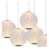 Lucide CINTRA Pendant Light LED gold, 5-light sources