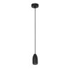 Lucide EVORA Pendant Light black, 1-light source