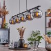 Koyoto Pendant Light glass 15 cm Smoke-coloured, 5-light sources