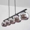 Koyoto Pendant Light glass 15 cm Smoke-coloured, 5-light sources